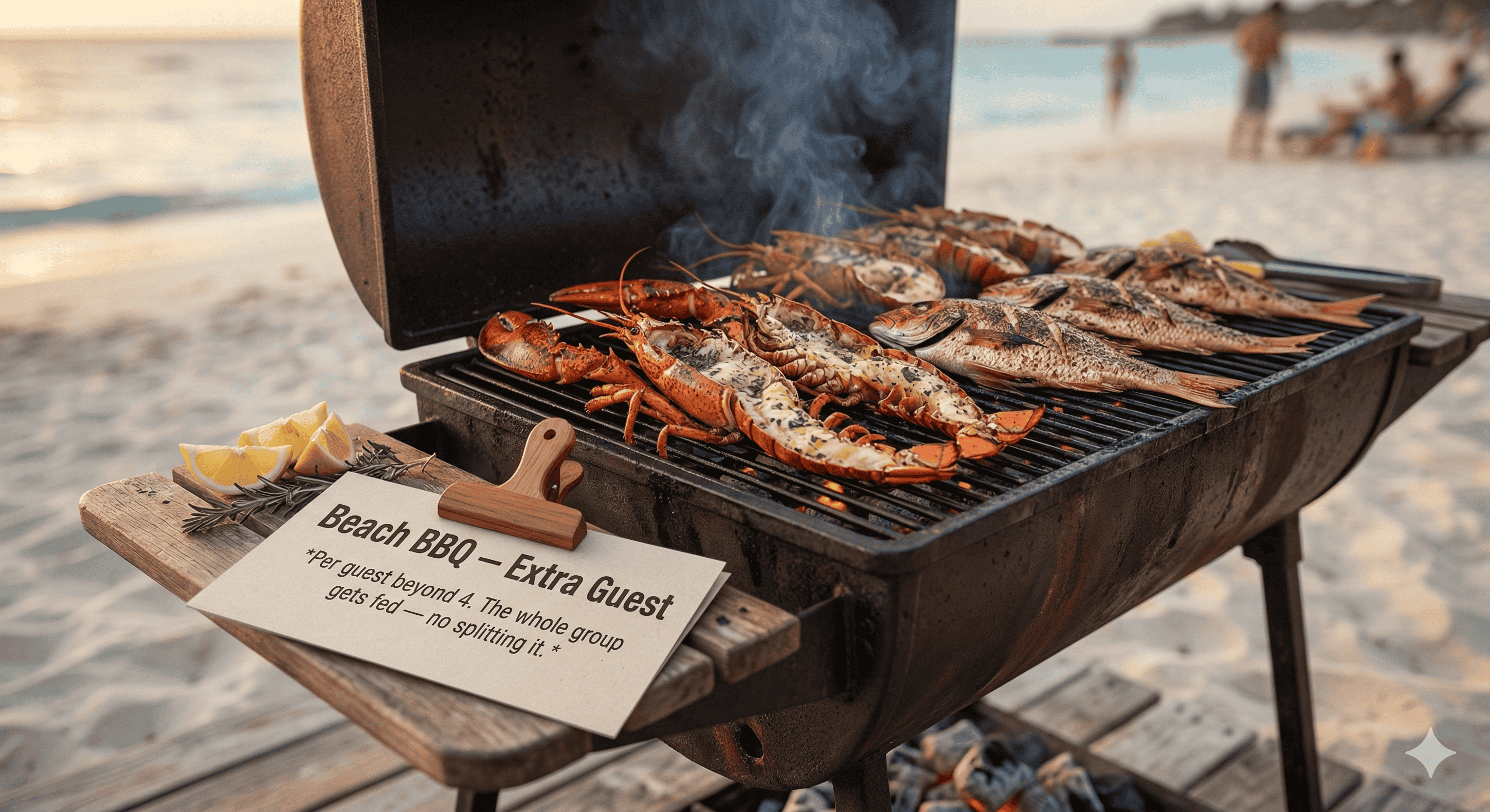Beach BBQ – Extra Guest