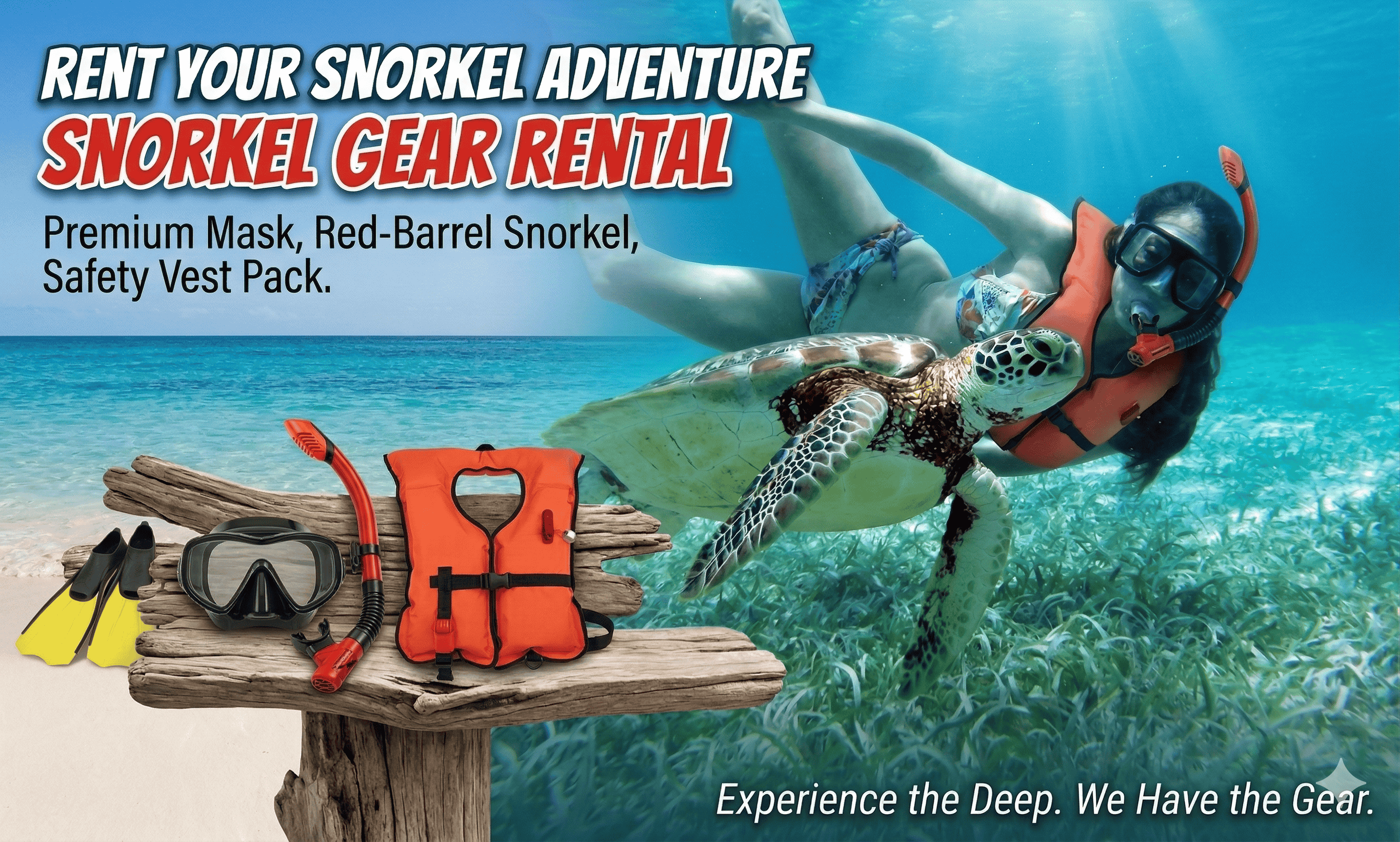 Snorkel Gear Rental